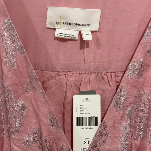 Anthropologie Jolene Jacquard Pink Mini Dress NWT! - Picture 7 of 14